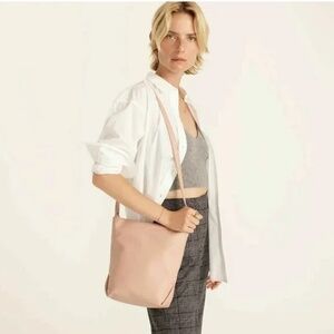 NWT Jcew genuine leather crossbody bag